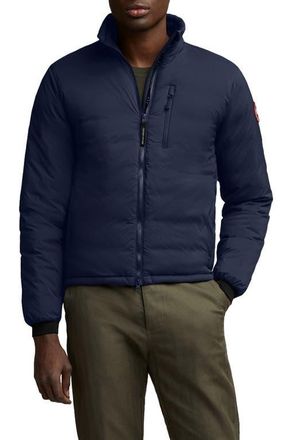 Canada Goose Lodge Packable 750 Fill Power Down Jacket in Atlantic Navy at Nordstrom, Size Xx-Large