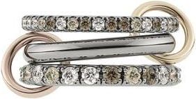 Spinelli Kilcollin Scorpio Deux Linked Diamond Ring in Mix at Nordstrom, Size 7