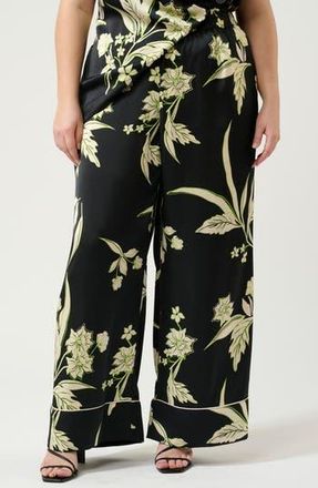 Estelle Baia Floral Pants in Print at Nordstrom Rack, Size 16W
