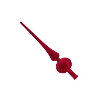 OEM Adorno De Estrella De Pl&aacute;stico Rojo Para La Punta Del &Aacute;rbol De Navidad