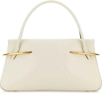 Givenchy Ivory Leather Medium Pinch Handbag
