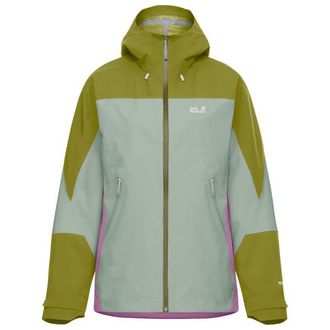 Jack Wolfskin Rockpaw 3L Jacket Regenjacke f&uuml;r Damen | oliv