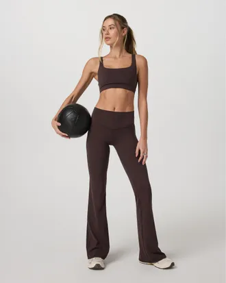 Vuori Clothing AllTheForm Flare - Shorts | French Roast | XS, Size Extra Small