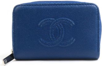 Chanel Grained Calfskin Leather Coin Purse/Coin Case (Pre-Owned)