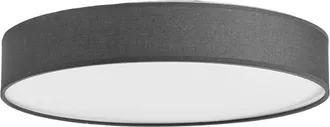 Lindby Lindby L&aacute;mpara De Techo saira En Gris Textura, Tela, Tejido, Seda