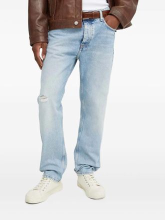 Won Hundred ripped-detail jeans - men - Organic Cotton - 31/32 - Blue