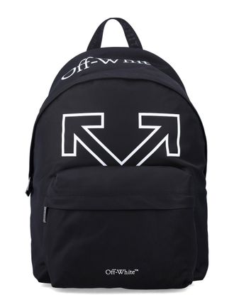 Off-white Heritage Day Off Arrows Logo Zip Backpack