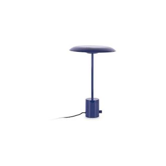 Faro Barcelona Hoshi L&aacute;mpara De Sobremesa Azul Interruptor Regulable 28352