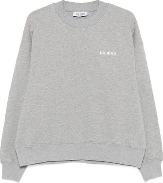 The Attico Felpa girocollo in cotone - Grigio