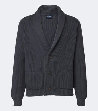 Thom Sweeney C&aacute;rdigan acanalado de lana