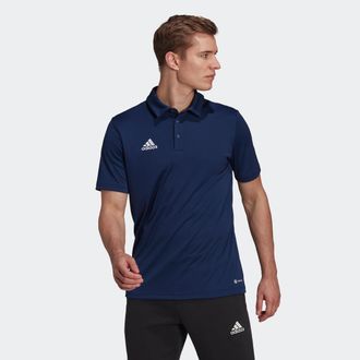adidas Poloshirt ADIDAS PERFORMANCE ENT22 POLO, Herren, Gr. M, blau (team navy blau 2), Obermaterial: 100% Polyester, bestickt, Shirts Poloshirt