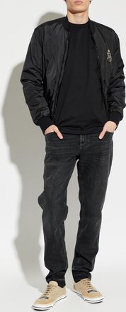 Dolce & Gabbana T-shirt With Logo, Mens, Black