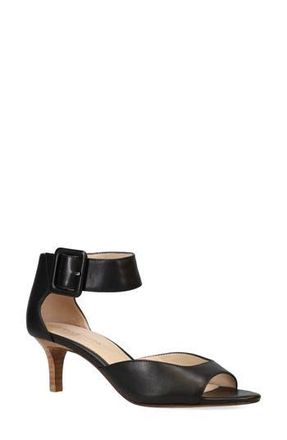 Pelle Moda Berlin Suede Sandal in Black at Nordstrom Rack, Size 5.5