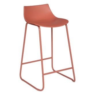 Atmosphera Taburete De Bar Otac Metal - Rosa Terracota Atmosphera Cr&eacute;ateur DInt&eacute;rieur