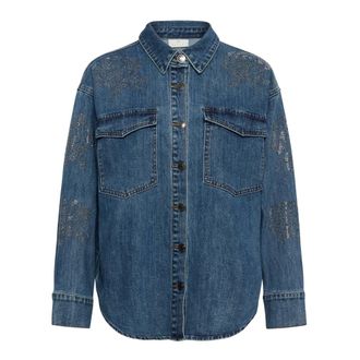 Kaffe Blouses & Hemden - Dames - Blouses & Shirts - Blauw - Maat: 3XL