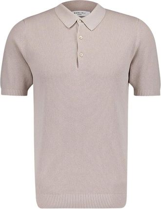 Boglioli Heren, Tops, Beige, Maat: M Katoen