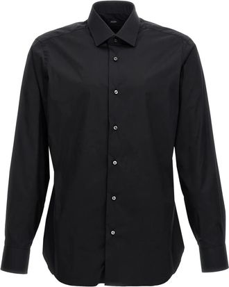 Barba Shirts - Heren - Casual Overhemden - Zwart - 4XL - Katoen - Overhemden