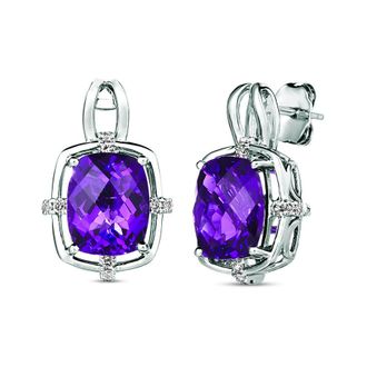Le Vian Ladies Vivids Earrings set in 14K Vanilla Gold