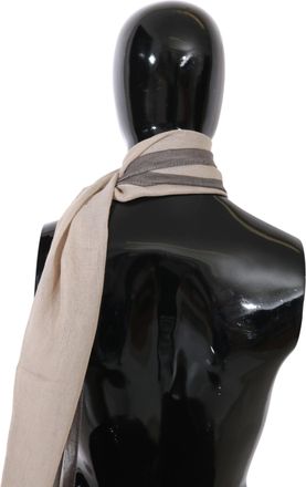 Costume National Womens Cotton Shawl Beige