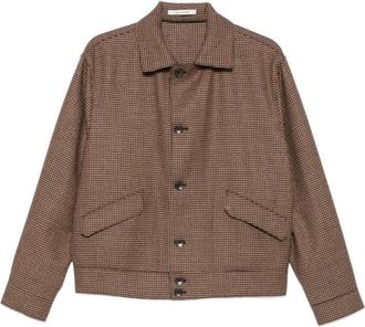 Tagliatore Garth Ef 845 Jacket - Heren - Zomerjassen - Bruin - M - Jassen