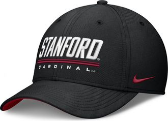 Nike Stanford Sideline Rise Nike Mens Dri-FIT College Hat in Black | NC03090NSDN-559