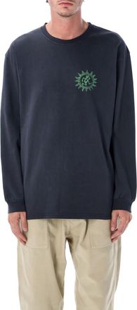 Gramicci Navy Blue Crewneck Logo T-Shirt