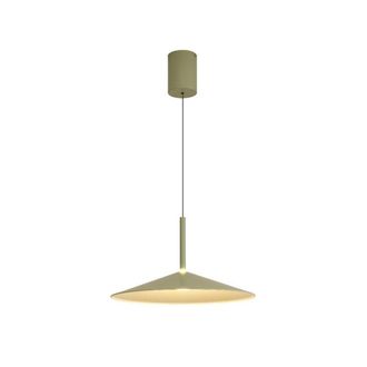 Mantra Mantra L&aacute;mpara Colgante Campana 1 Luz Calice 16w 3000k Blanco/negro/caf&eacute;/ceniza/verde