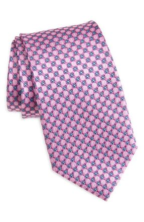 Nordstrom Neat Medallion Silk Tie in Pink at Nordstrom