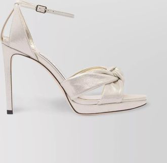 Jimmy Choo London leather heeled sandals