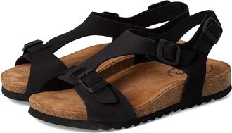 Taos Footwear MVP Womens Sandals Black Suede : 10 M
