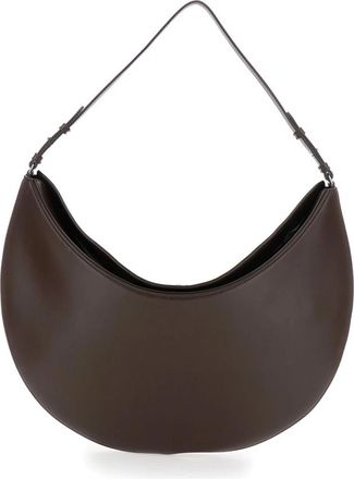Jacquemus Le Calisso Rond Large - Dames - Schoudertassen - Bruin - ONE Size - Katoen - Tassen