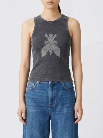 Patrizia Pepe Top Patrizia Pepe in cotone stretch con logo