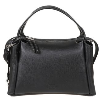 Tod's Tods, Handbags, female, Black, Size: ONE SIZE Small Boston Bag