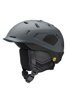 Smith Nexus Snow Helmet with MIPS in Matte Slate /Black at Nordstrom, Size Small