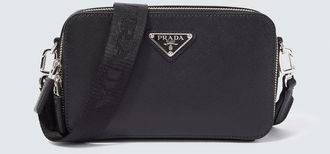 Prada Brique leather crossbody bag