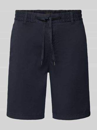 Boss Orange by Hugo Boss BOSS Orange Tapered Chinoshorts aus Baumwoll-Mix in Marine, Gr&ouml;&szlig;e 30