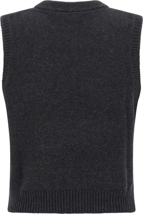 Ganni Vest - Charcoal