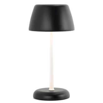 Zafferano Wi-fi l&aacute;mpara mesa led aluminio negro, 3.2w, ip65