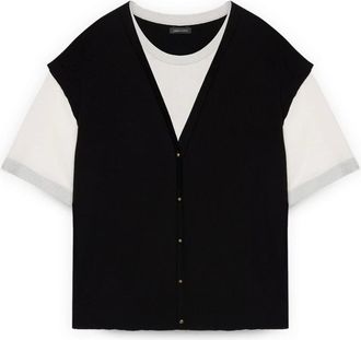 Fiorella Rubino Donna, Top, Nero, S, new
