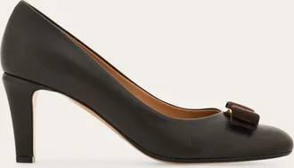 Ferragamo Women Vara bow pump Brown Size 10.5