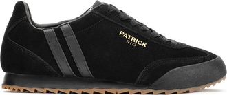 Patrick Mens Rio Trainers - Black Suede - Size UK 10