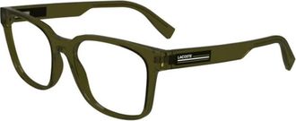 Lacoste Ladies Black Square Eyeglass Frames L2947 275