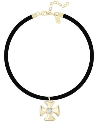 Electric Picks 14K Plated Grace Statement Necklace