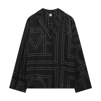 Toteme Mujer, Blusas y Camisas, Negro, Talla: S