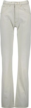 Maison Margiela Straight Leg Denim Jeans - Dames - Bootcut Jeans - Beige - W25 - Denim - Jeans