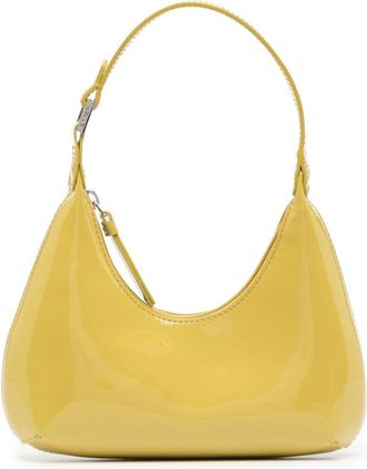 by FAR Baby Amber patent leather shoulder bag - women - Calf Leather - One Size - Green