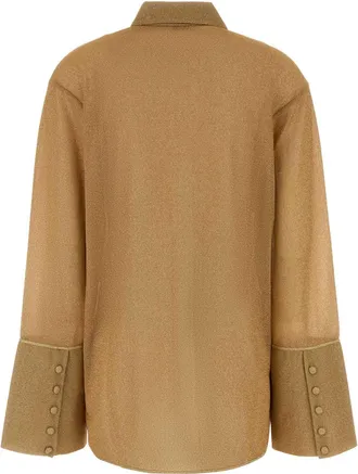 Os&eacute;ree Sleeves Shirt - Gold