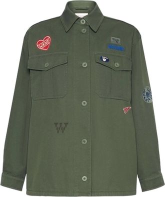 Max Mara Jassen, Dames, Groen, 2Xs, Wkdrazza