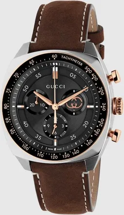 Gucci Interlocking Watch, 41mm, Steel, Steel