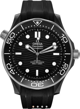 Omega Black Seamaster Diver Watch 300M 43.5mm